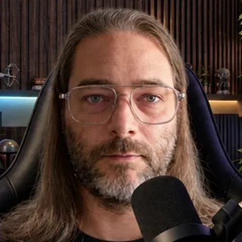 Portrait de Gilles, créateur virtuel (image générée par IA)